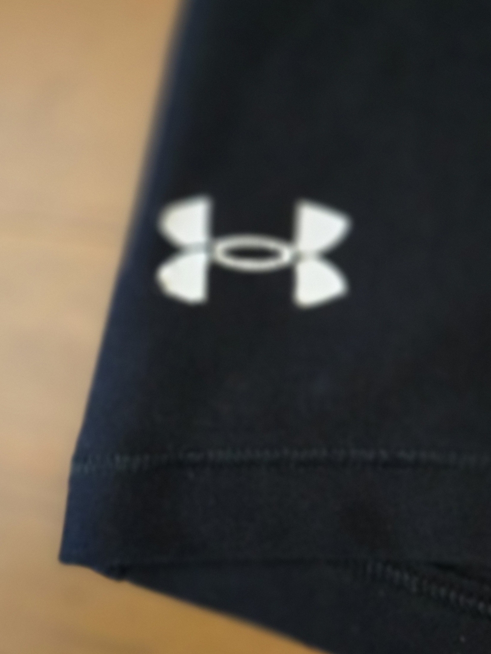 Under Armour Work Out Compression Shorts - Black. Size Medium